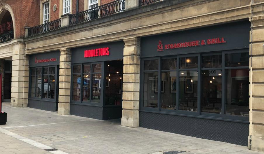 Middletons Steakhouse and Grill Restaurant in PETERBOROUGH